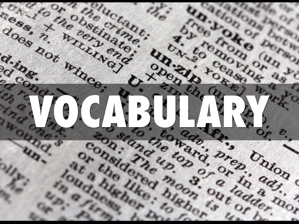 Vocabulary